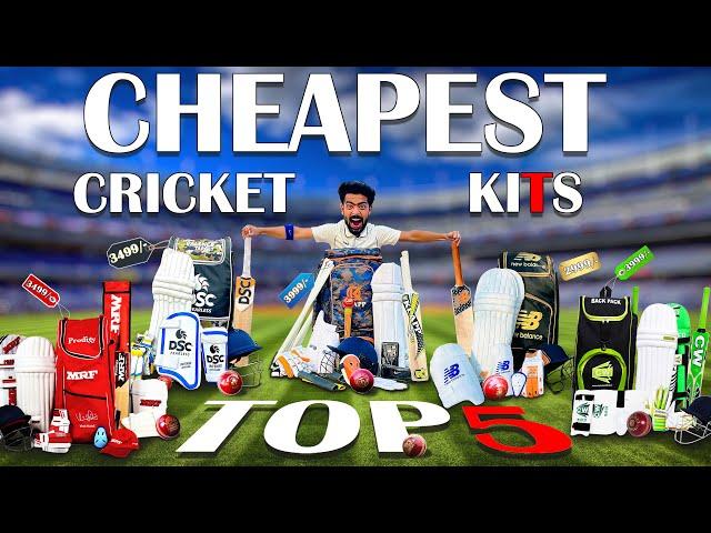 UNBOXING Top 5 Cricket Kit Under 5000 | Best For Beginners