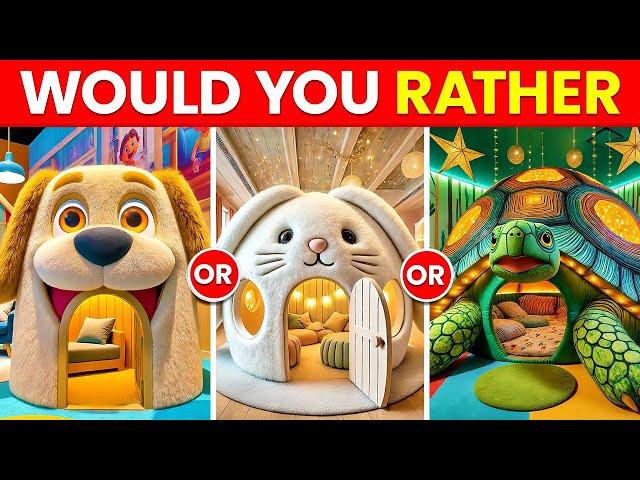 Would You Rather...? Build Your Fantasy Animal World 