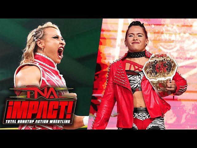 Opponents Turned ALLIES: Jordynne Grace and Masha Slamovich UNITE! | TNA iMPACT! Nov. 7, 2024