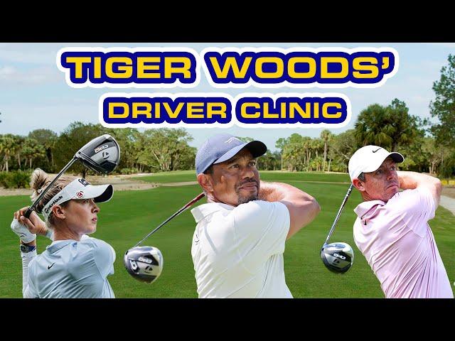 Tiger Woods' Driver Clinic With Rory McIlroy and Nelly Korda | TaylorMade Golf