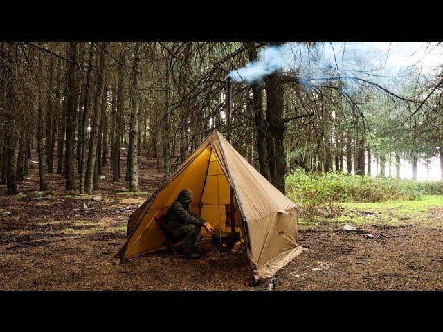 Caught in Violent Storms in The Lightest Hot Tent