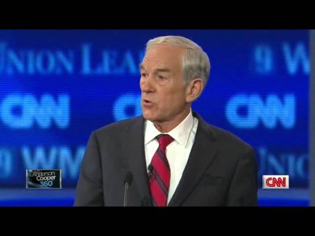 CNN: Ron Paul explains position on wars