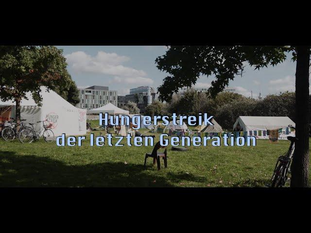 HUNGERSTREIK der letzten Generation II BERLIN