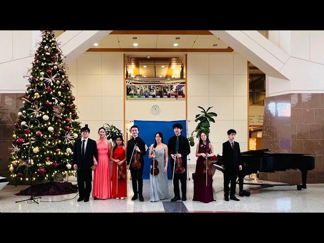 Peabody Harmony Project Collaborated with MusicAid to perform at NIH building 10 Atrium