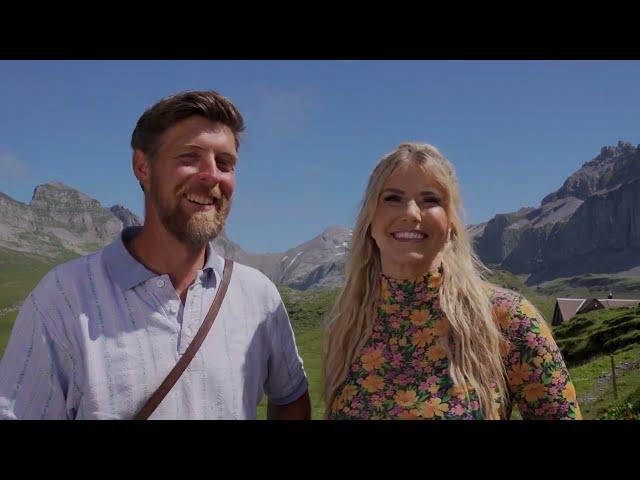 Beatrice Egli und Christian Gwerder auf der Glattalp