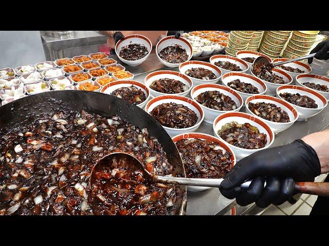 WOW! Black bean noodles with 75 years of tradition(Making Various Chinese Cuisine)/KoreanStreetFood