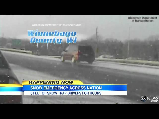 Snow Across the US Causing Emergency Situations, Accidents