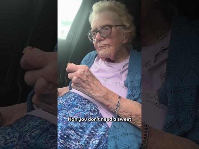Nan's had a glass of wine 