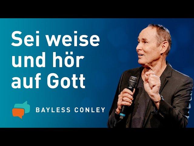 PROBLEME ÜBERWINDEN mit Gottes Weisheit  – Bayless Conley