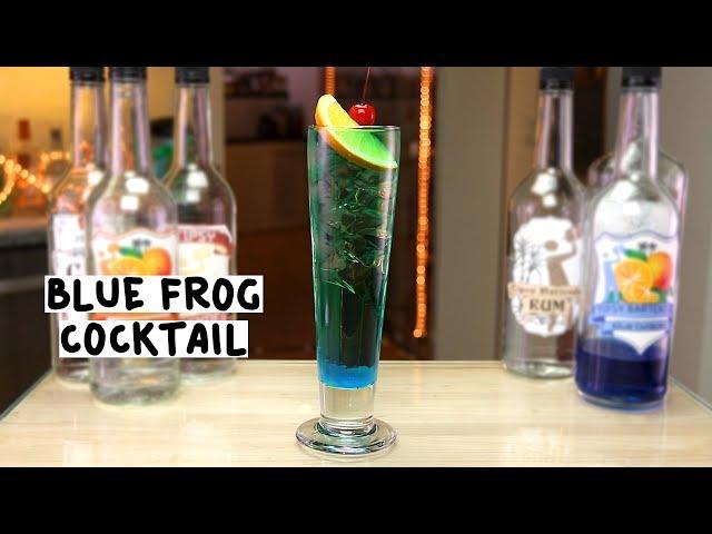 Blue Frog Cocktail - Tipsy Bartender