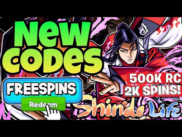 *NEW CODES* ALL NEW WORKING CODES FOR SHINDO LIFE 2024! SHINOBI LIFE 2 CODES