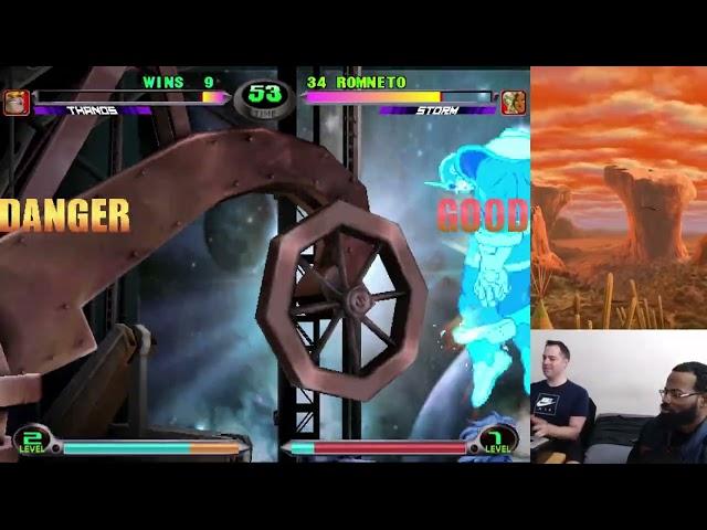 MvC2: Romneto - Storm 1v3 Comeback vs Mag/Storm/Thanos [Rappleross] .:1.26.24:.