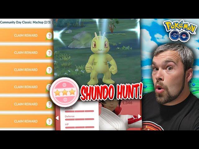 Shundo Machop Hunt! We Got VERY Close! Ft. @tonytmpokemon227  (Pokémon GO)