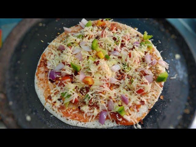 ಬಲು ರುಚಿಯಾದ ದೋಸೆ ಪಿಜ಼ಾ ಒಮ್ಮೆ ಮಾಡಲೇಬೇಕು | DOSA PIZZA Recipe | Pizza Dosa Recipe in Kannada