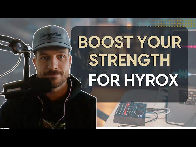 How to improve your strength as a runner for HYROX.