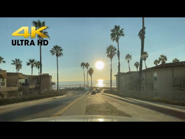 Driving Around Oceanside, California (4k Ultra HD)