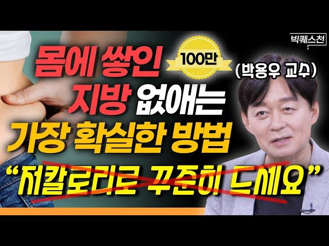 "다이어트 방법, 모두 잘못 알고 있습니다" 아무리 적게 먹고 운동해도 온몸에 지방이 쌓이는 '진짜 이유' | 박용우 가정의학과 전문의 빅퀘스천 1부 #다이어트 #비만 #건강