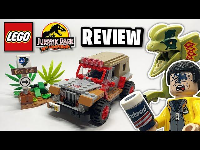 LEGO Jurassic Park Dilophosaurus Ambush (76958) - 2023 Set Review