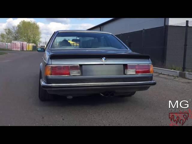 BMW 635CSi (E24) w/ MGmotorsport.pl exhaust