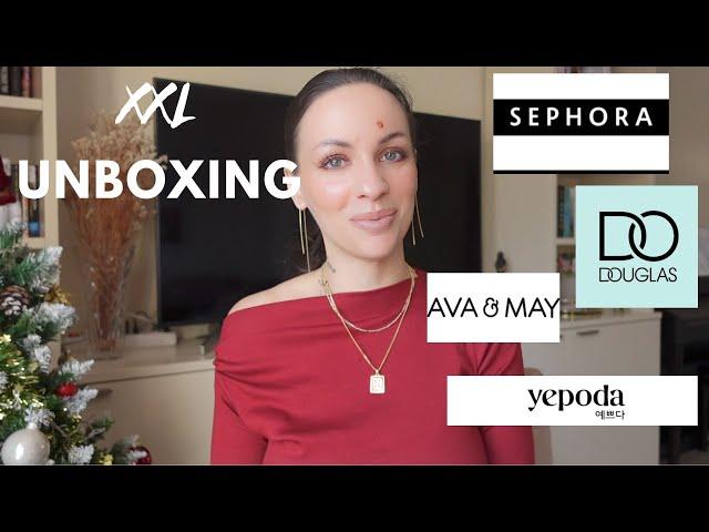 XXL UnboxingI Weinachtsgeschenke & PR Pakete  #sephora #yepoda #unboxing