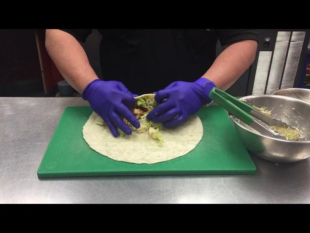 How to fold a wrap