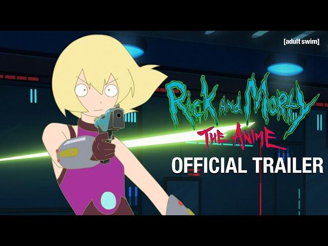 Rick and Morty: The Anime | Official Trailer | Adult Swim Europe