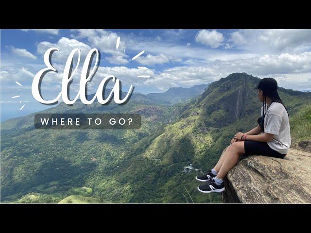 What to do in Ella? | waterfalls, nine arch bridge and little Adams peak | Sri Lanka with kids 7