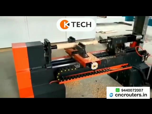 WOOD LATHE MACHINE | ECONOMY MODEL | 100 MM X 900MM | K TECH CNC