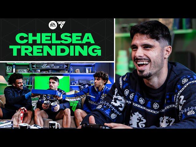 FELIX, NETO & VEIGA are back for the festive season on Chelsea Trending! | Christmas Edition