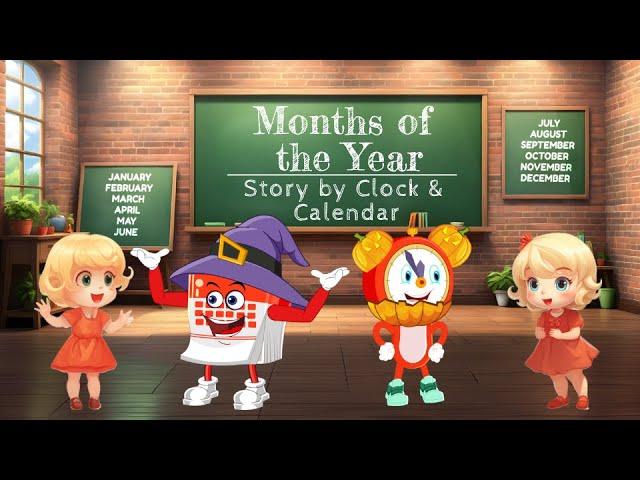 Months of the Year | January to December | Clock I Calendar| Bachacha Box | Rhyme for Kids