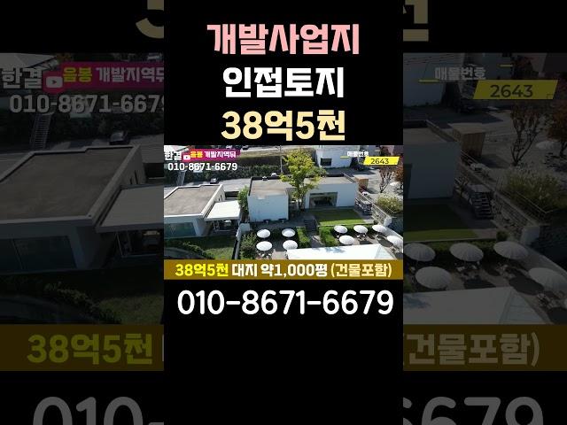 천안 아산 베이커리카페 38억5천 일대 토지 매매 약 1,000평 음봉일반산업단지,삼성디스플레이