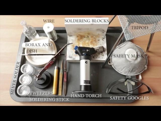 Learn silversmithing: BASIC TOOLS. Supplies to get started. Silversmithing for beginners.