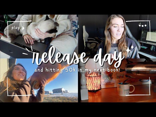 Release Day and Hitting 50k | Publishing and Writing Vlog | Natalia Leigh