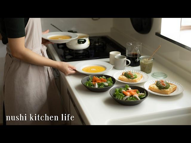 #72 Making delicious home-cooked meals. Japanese housewife's daily life in the kitchen.