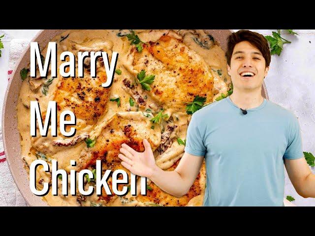 EASY Marry Me Chicken Recipe (In 10 Minutes!!)