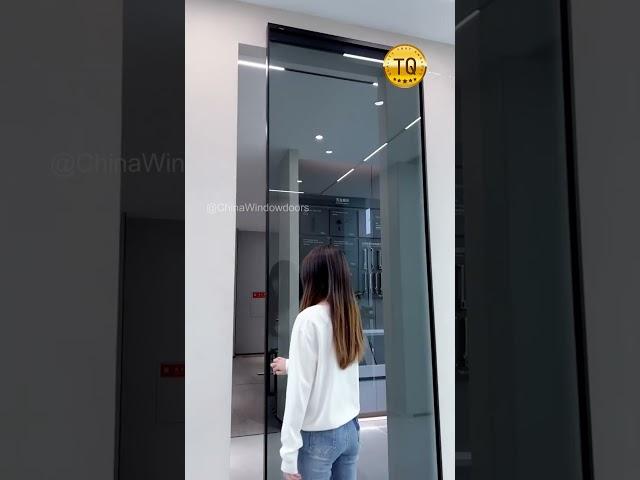 In just three simple steps,you can also have such a trackless invisible door.#slidingdoor 