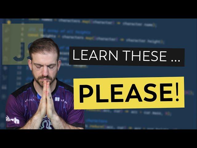 5 JavaScript Concepts You HAVE TO KNOW