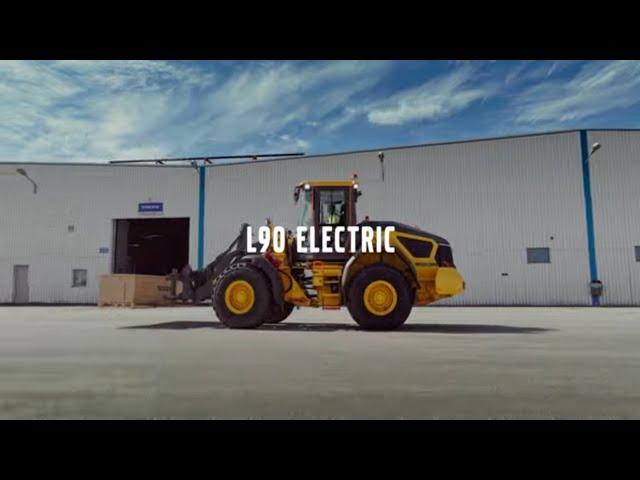 Introducing the Volvo L90 Electric: Power, Efficiency, and Zero Emissions 