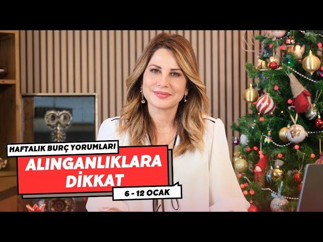 ALINGANLIKLARA DİKKAT! 6 - 12 Ocak Burç Yorumları - Hande Kazanova ile Astroloji