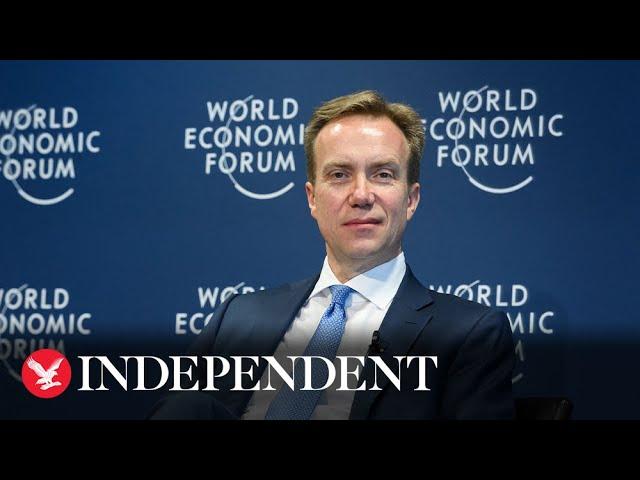 Live: World Economic Forum closes with speech from President Boerge Brende