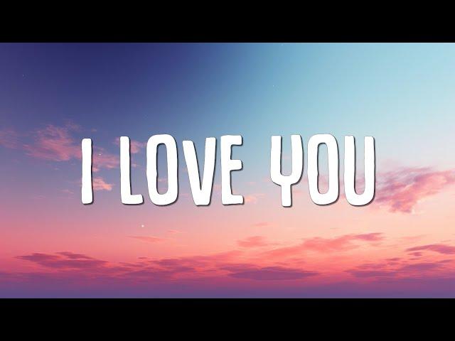 Céline Dion - I Love You (Lyrics)