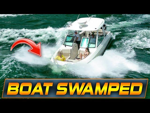 PASSENGERS SWAMPED BY RECKLESS CAPTAIN AT HAULOVER INLET! | WAVY BOATS