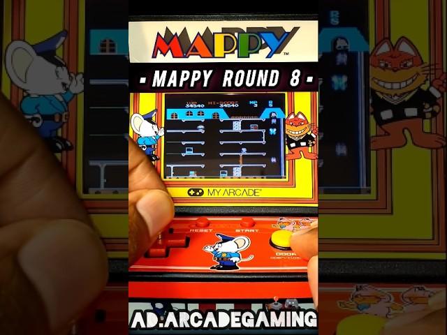 Mappy  Round 8 - My Arcade Micro Player