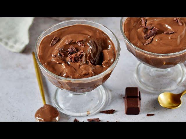 The Best Vegan CHOCOLATE PUDDING (Easy Recipe)