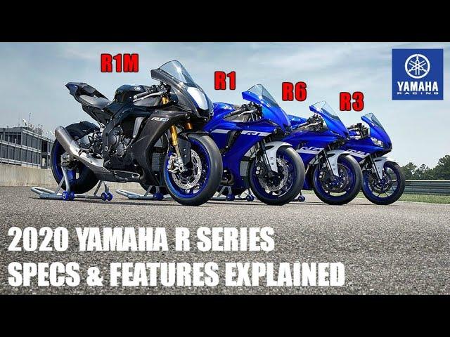 2020 Yamaha R1M / R1 / R6 / R3 - Specs & Features EXPLAINED