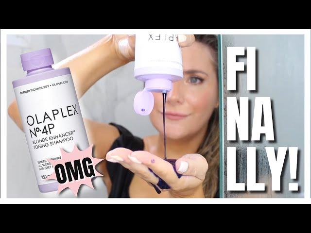 I TRY THE NEW OLAPLEX PURPLE SHAMPOO! HYPED UP??