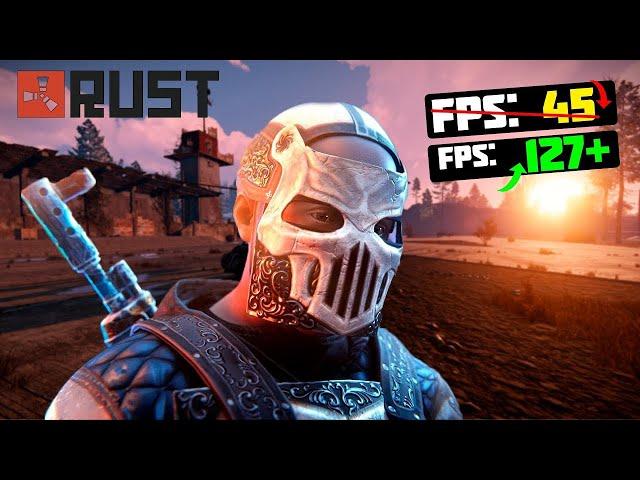 RUST FPS BOOST GUIDE/ NEW UPDATE FPS BOOST / BEST SETTINGS