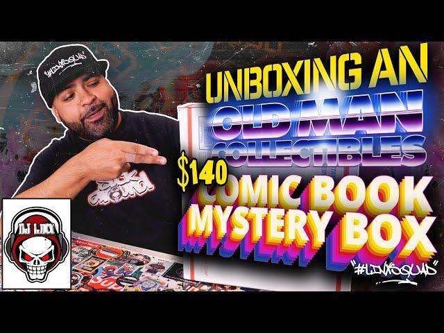 UNBOXING AN OLD MAN COLLECTIBLES $140 COMIC BOOK MYSTERY BOX!