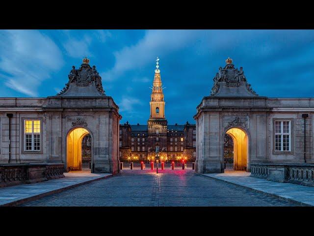 Exploring Folketinget - The Danish Parliament in Copenhagen - Walking Tour 4K 60FPS