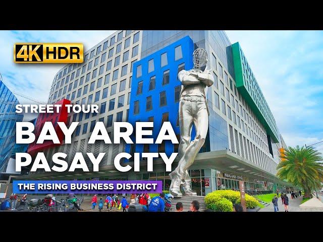 Street Tour Around BAY CITY Pasay | Latest Developments in this RISING Business District【4K HDR】